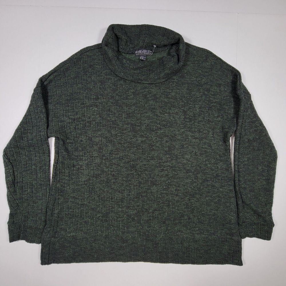 Forever 21+ Women's Plus Sizes Sweater Green Size 2X NEW W/O TAG